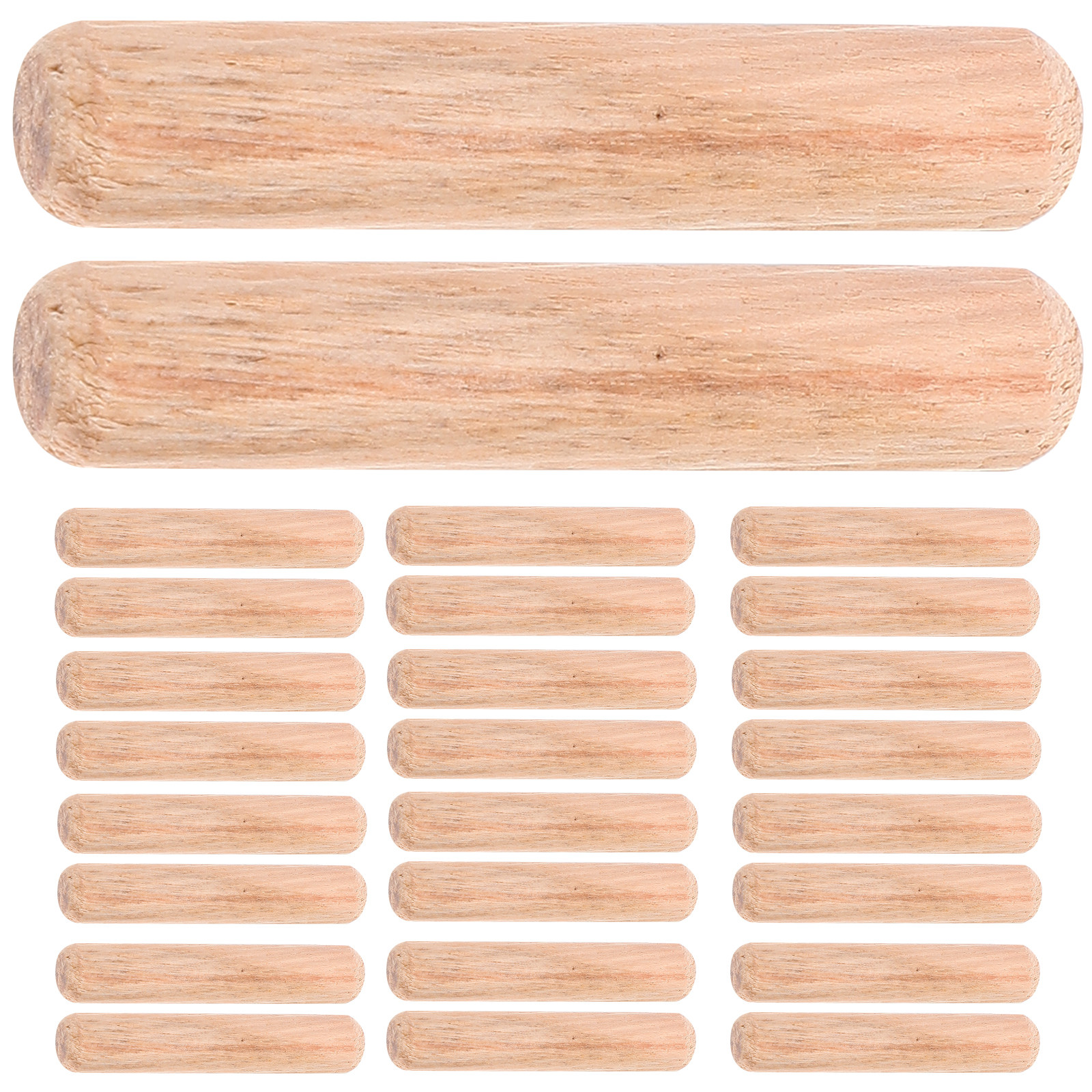 Woodworking Easy Projects - 200Pcs Wood Dowels Furniture Crafts Wooden