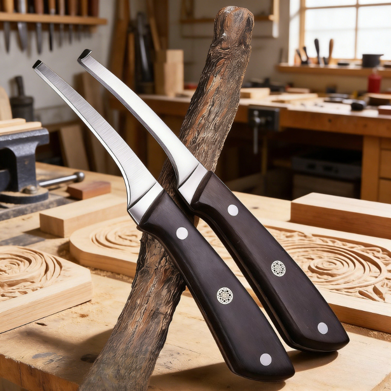 Woodworking Ideas - High Hardness Stainless Steel Hook Knife
