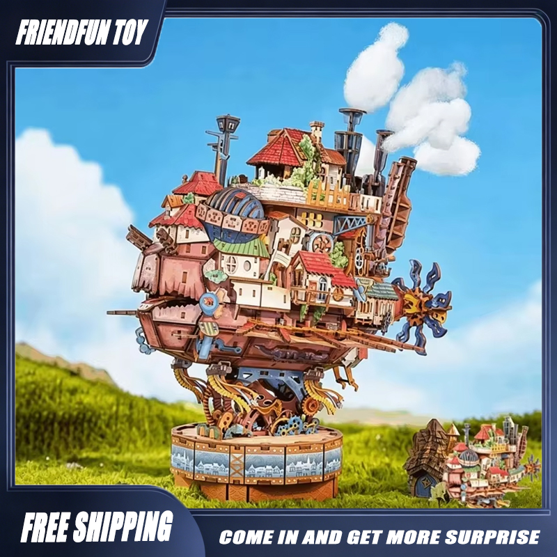 Woodworking Ideas - Genuine Travel Vessel Howl's Moving Castle