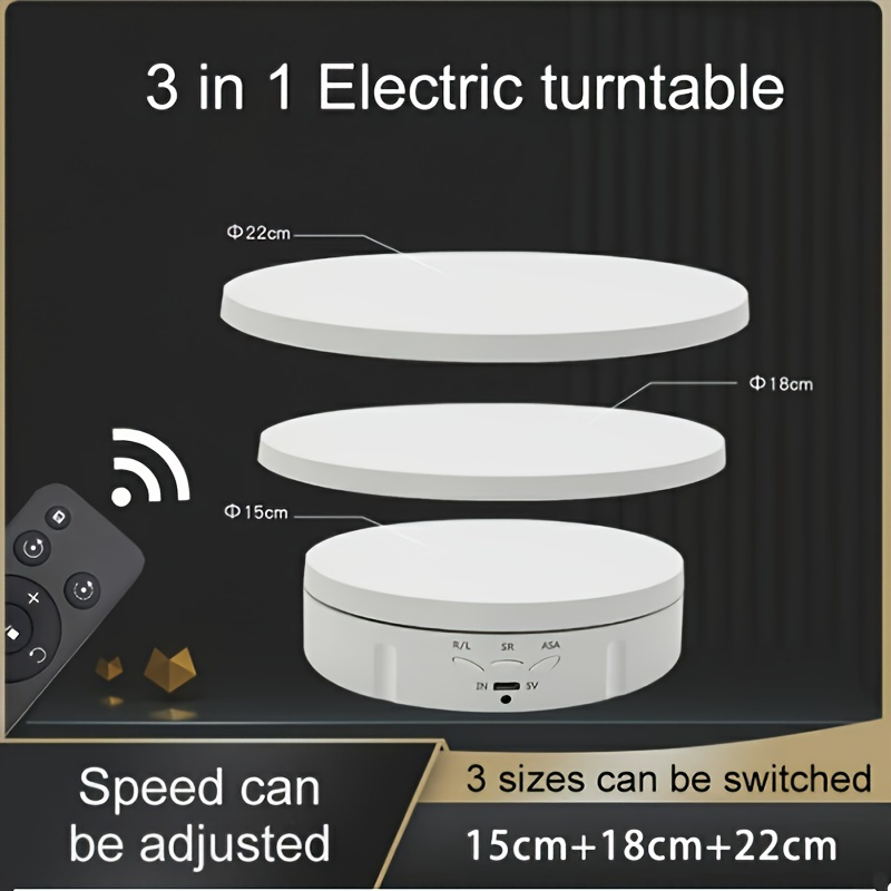 Photography Turntable Electric - Turning Gouge Set avaliação e preço