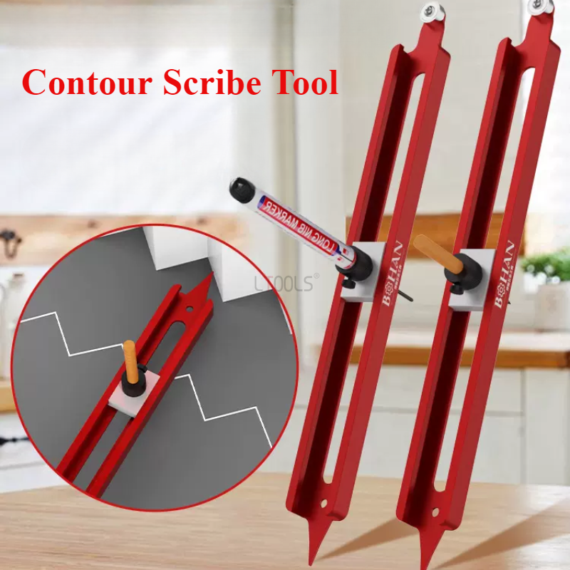 Contour Gauge Scribe Tool Prof - Woodworking Marking Knife avaliação e preço