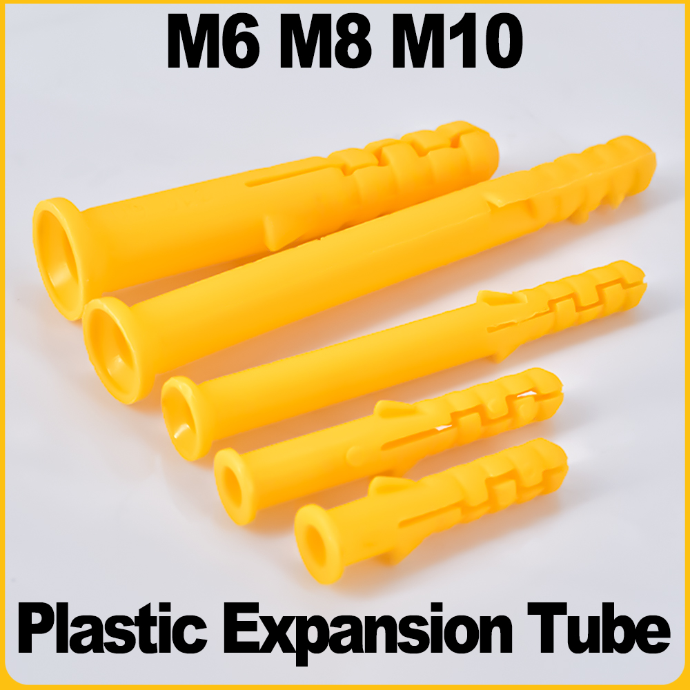 M6 M8 M10 Yellow Plastic Expan - Woodworking On Youtube avaliação e preço