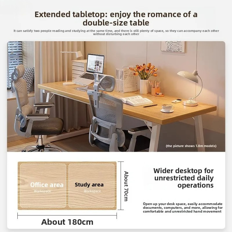 Double Large Desk for Adults,  - Woodworking Desk Chair avaliação e preço