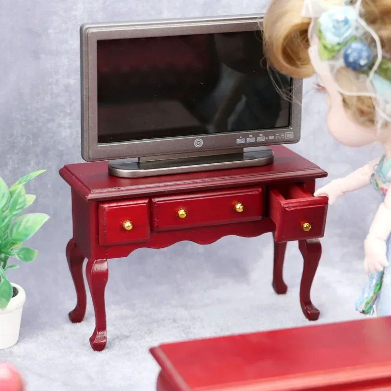 Dollhouse Miniature Furniture  - Woodworking Kids Toys avaliação e preço