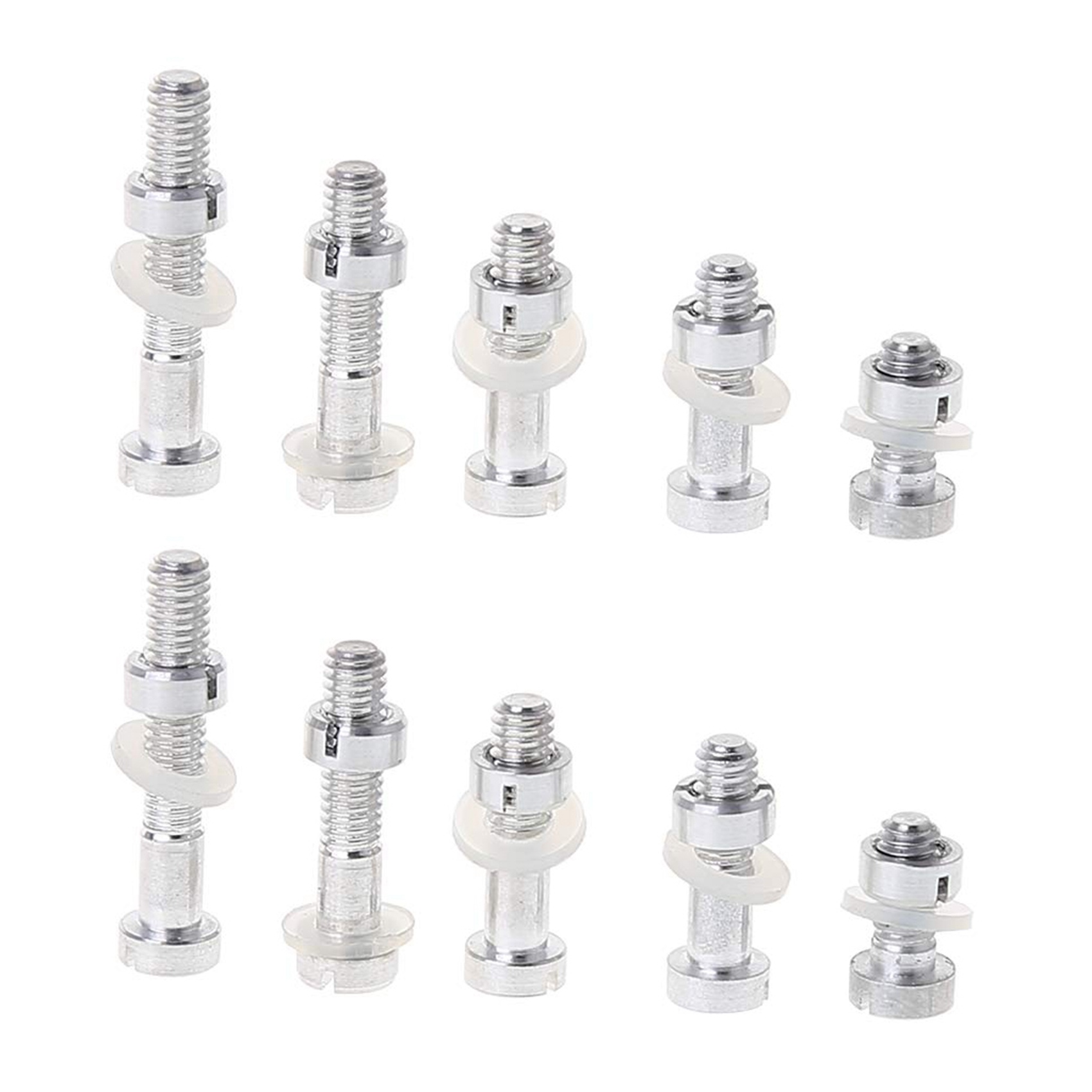 T24C 10Pcs M2.5 Screws Bolt Nu - Turning Gouge Set avaliação e preço