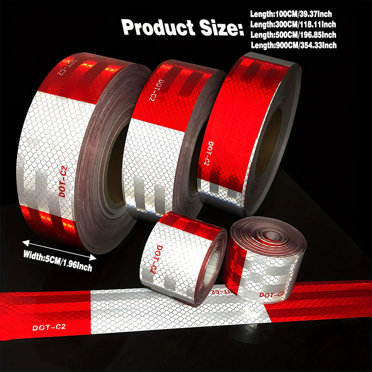 Reflective Safety Tape DOT-C2  - Woodworking Mask avaliação e preço