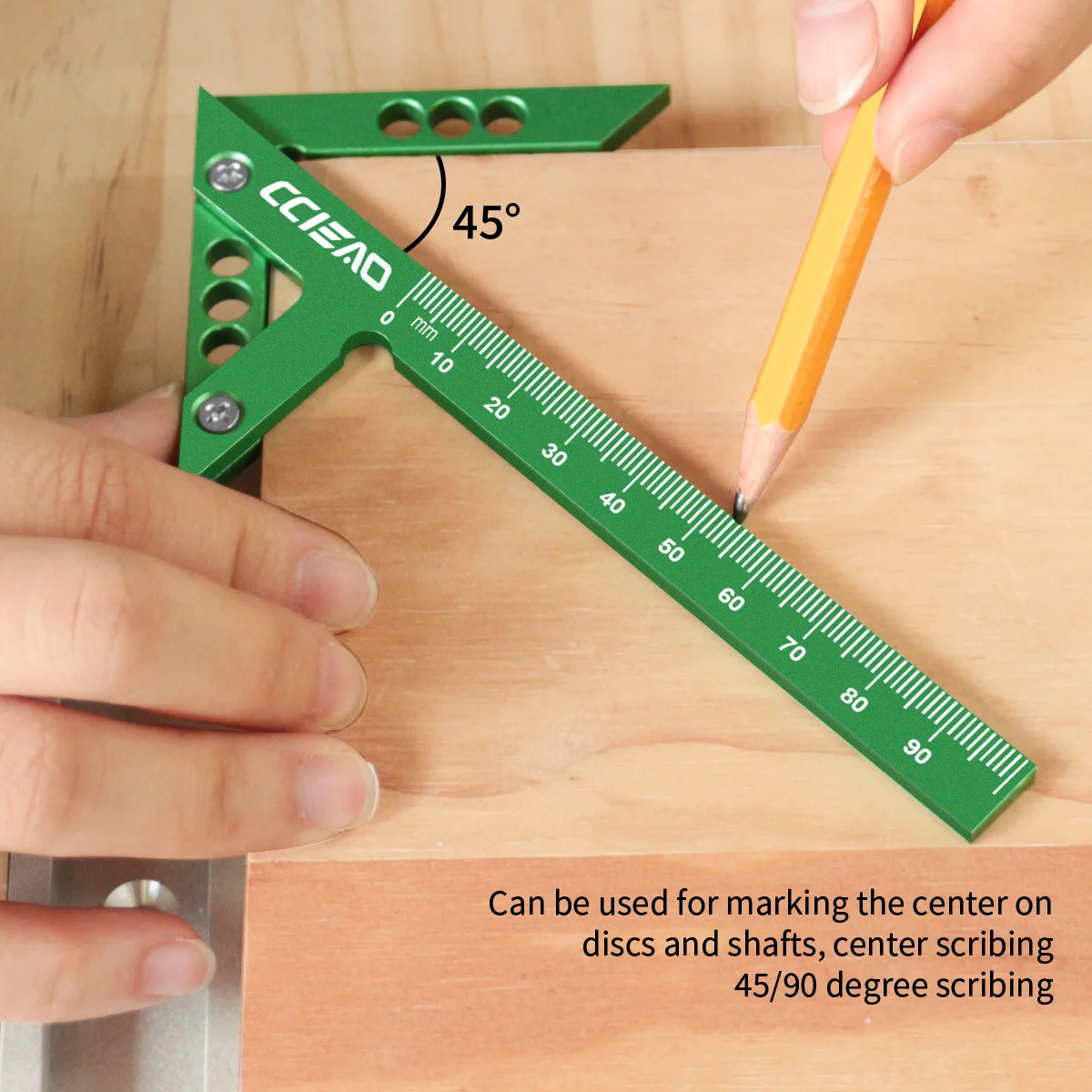 Aluminum Alloy Center Finder L - Marking Gauge Tool avaliação e preço