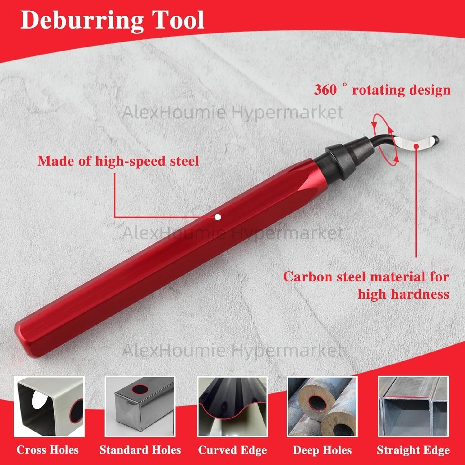 RB1000 Metal Handle Burr Debur - Woodworking Marking Knife avaliação e preço