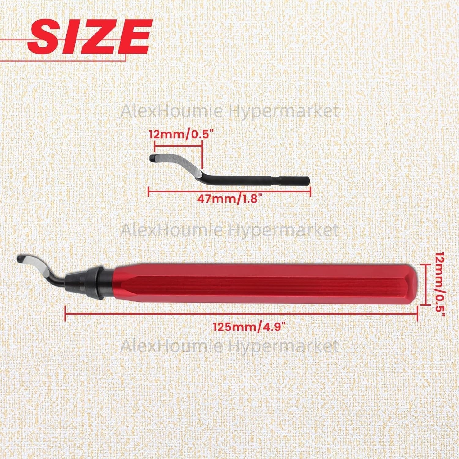 RB1000 Metal Handle Burr Debur - Woodworking Marking Knife avaliação e preço