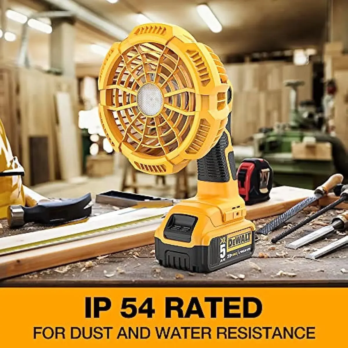 Jobsite Fan Portable Fan for D - Woodworking Garage avaliação e preço