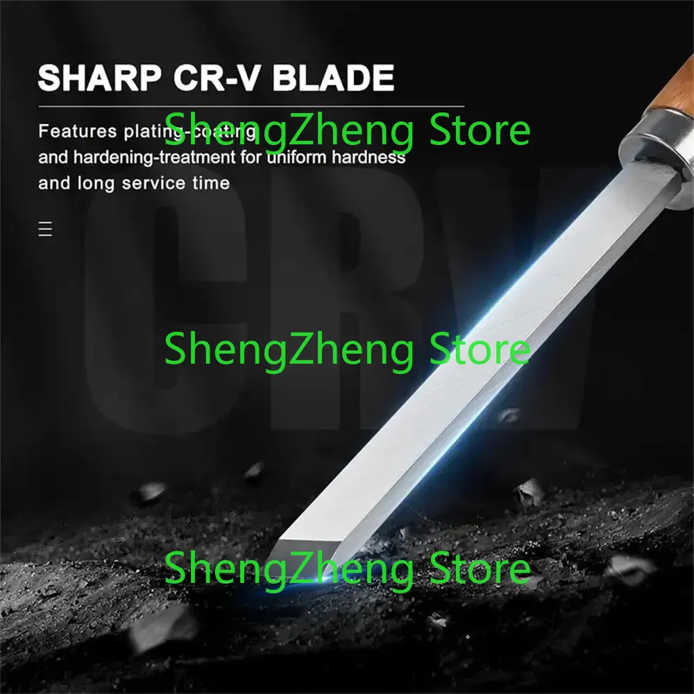 8Pcs Professional Wood Turning - Skew Chisel Wood avaliação e preço