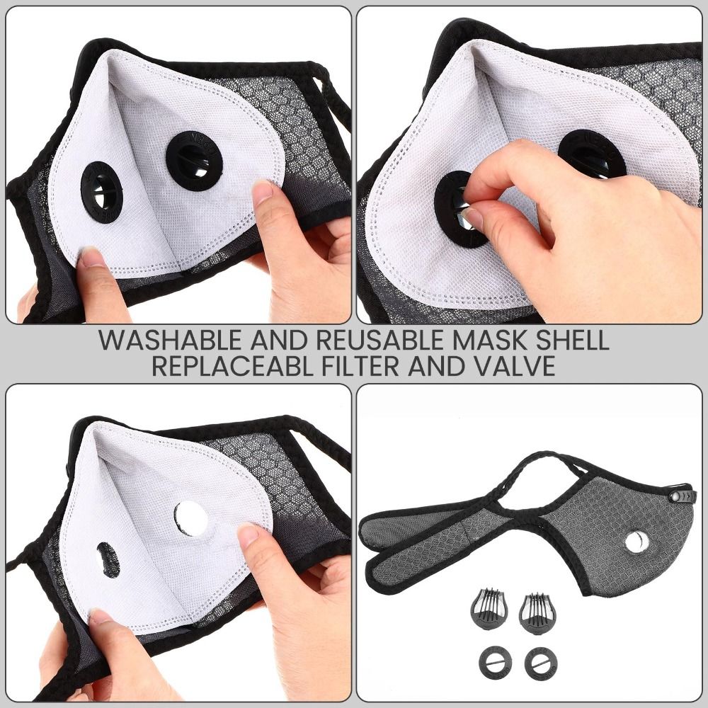 Breathable Ergonomic Dust Mask - Woodworking Mask avaliação e preço