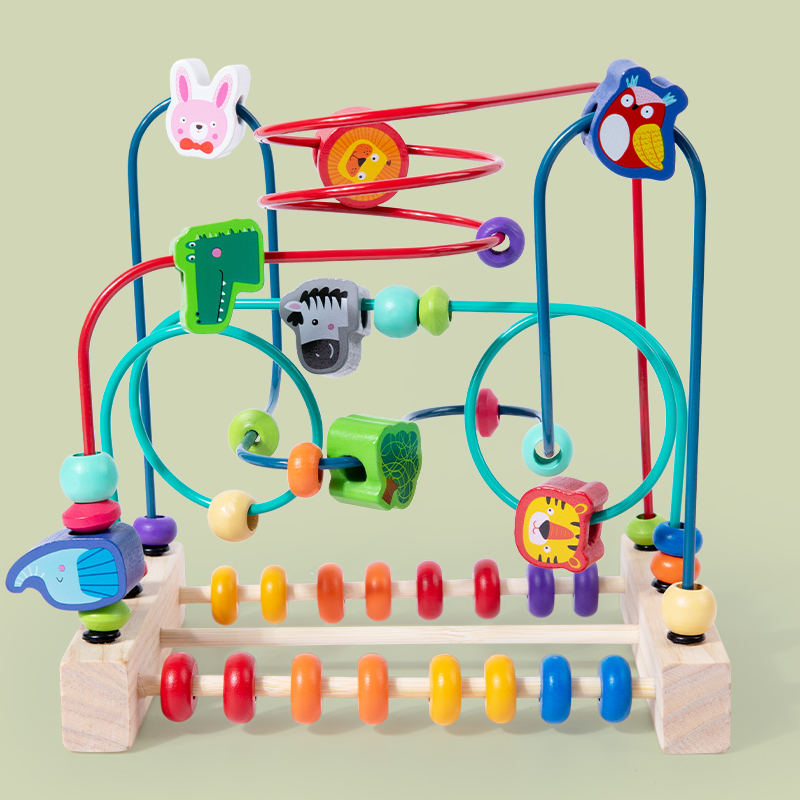 Montessori Toys Wooden Roller  - Woodworking Kids Toys avaliação e preço