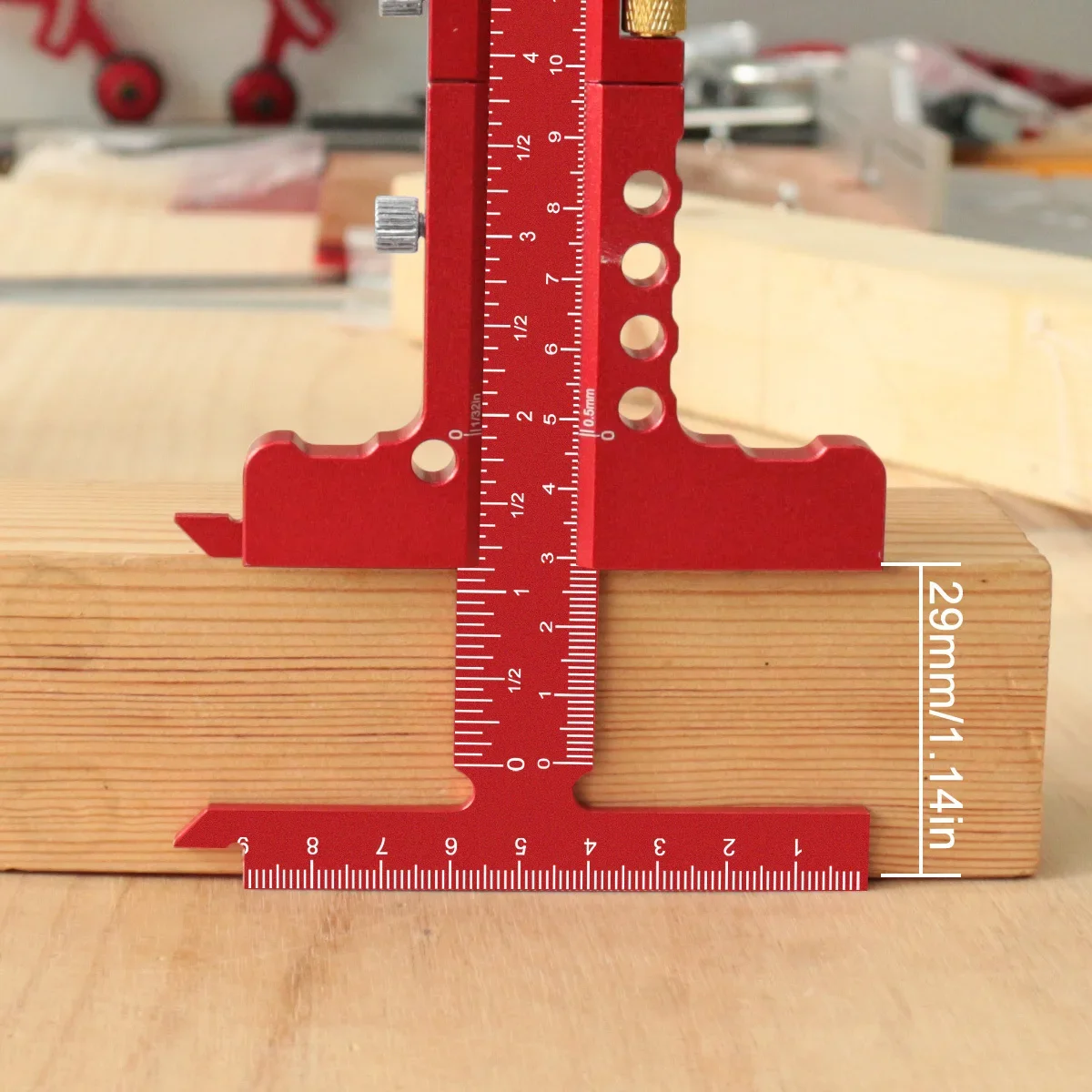 Woodworking T-Square Scribing  - Marking Gauge Tool avaliação e preço