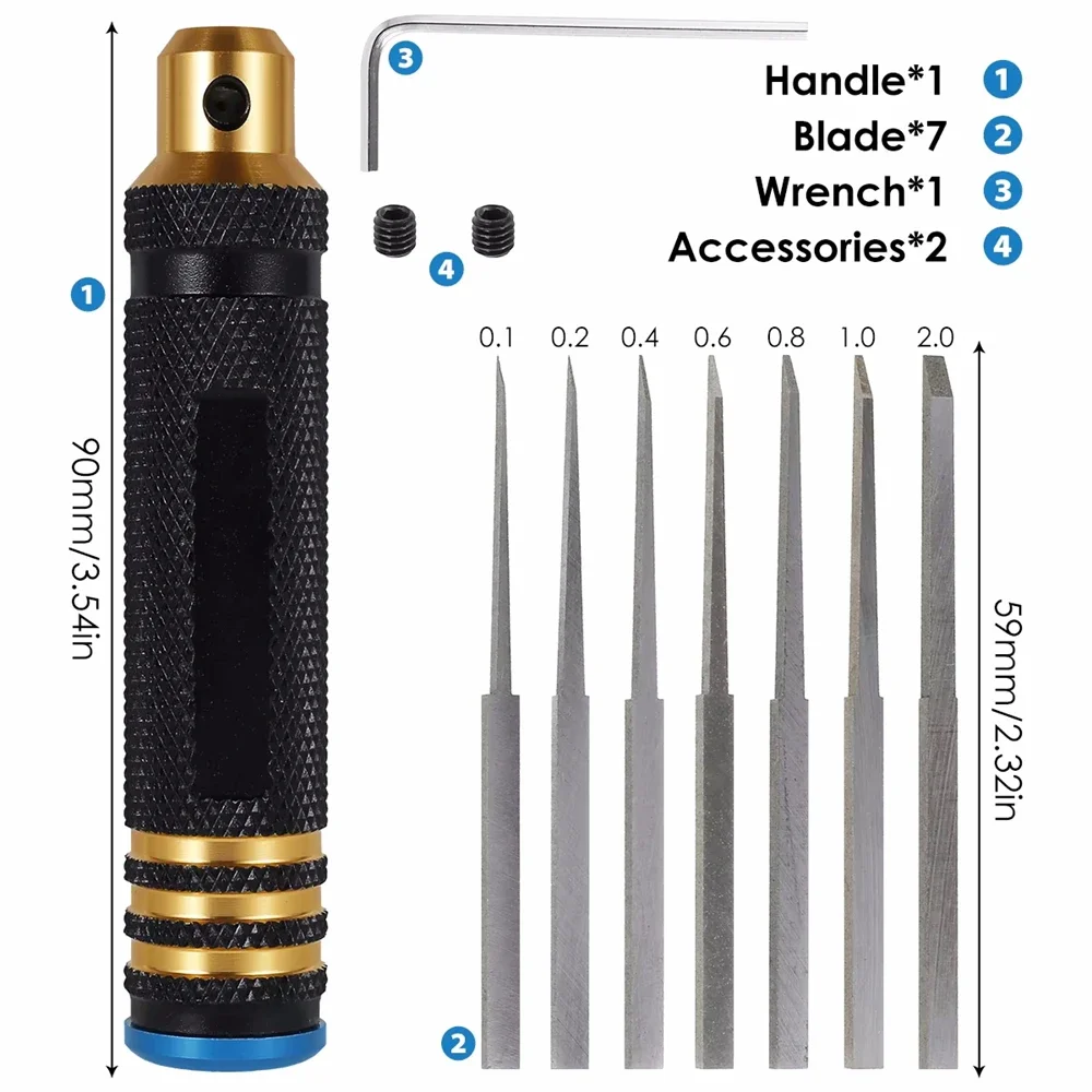 DIY Sculpting Carving Tool Set - Woodworking Marking Knife avaliação e preço