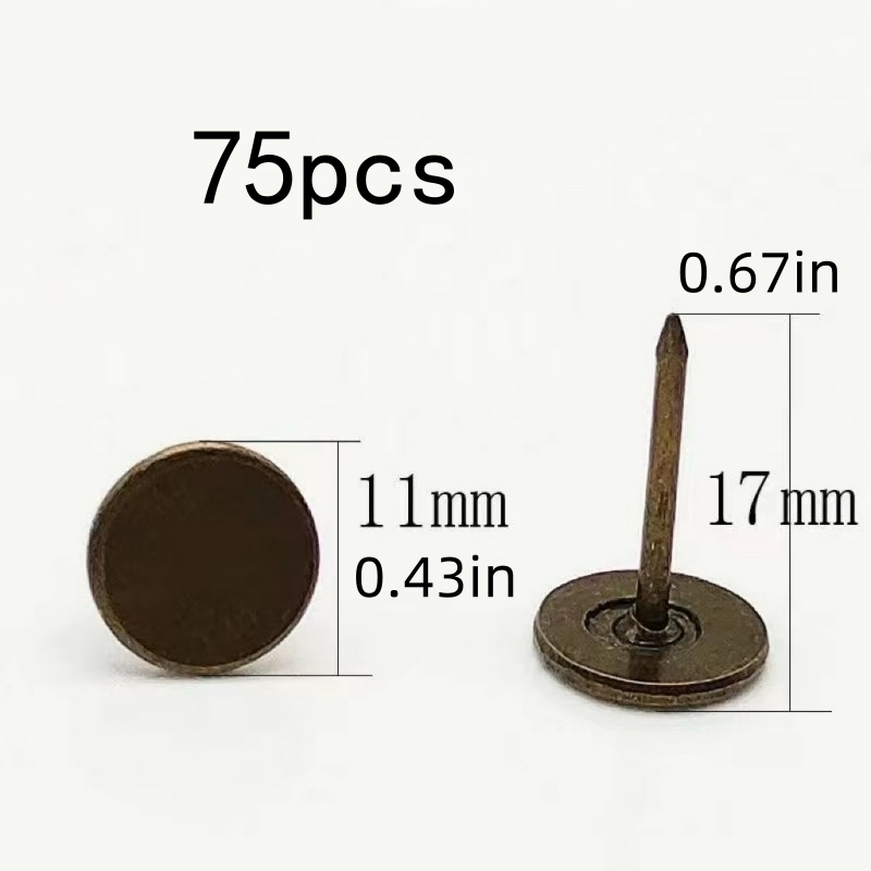 Smooth bronze nails for furnit - Woodworking Easy Projects avaliação e preço