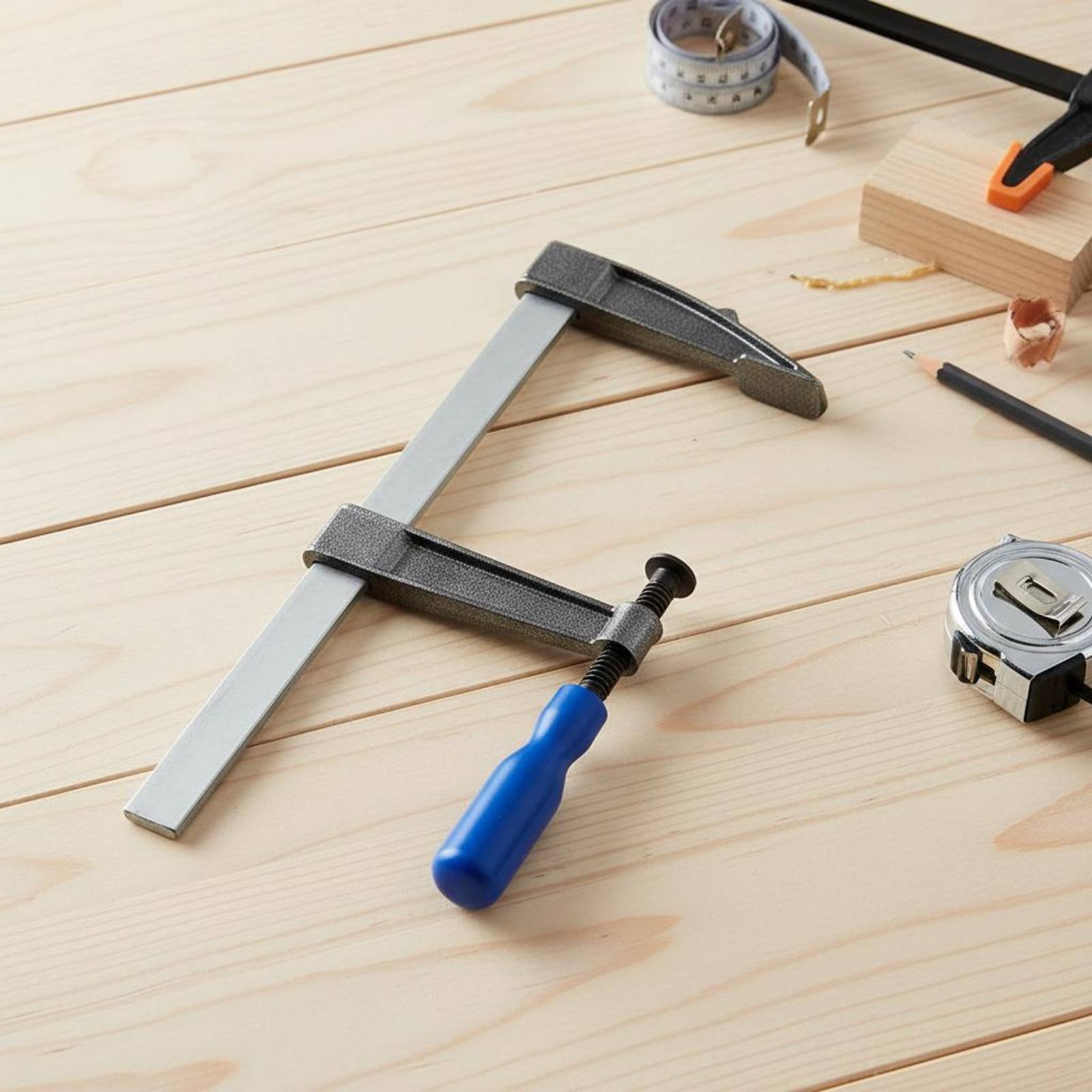 F-Clamp Effortless Adjustment  - Woodworking Garage avaliação e preço