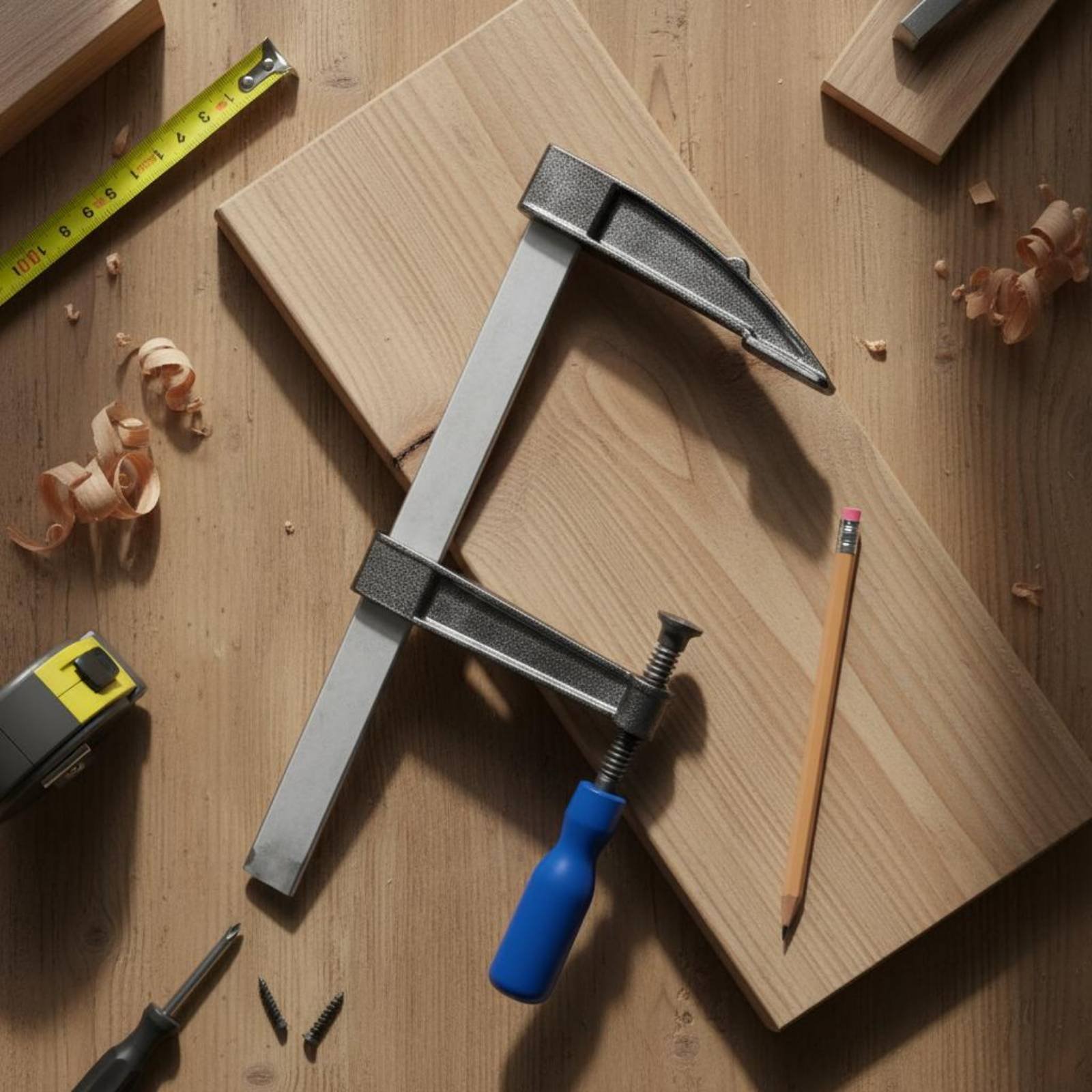 F-Clamp Effortless Adjustment  - Woodworking Garage avaliação e preço
