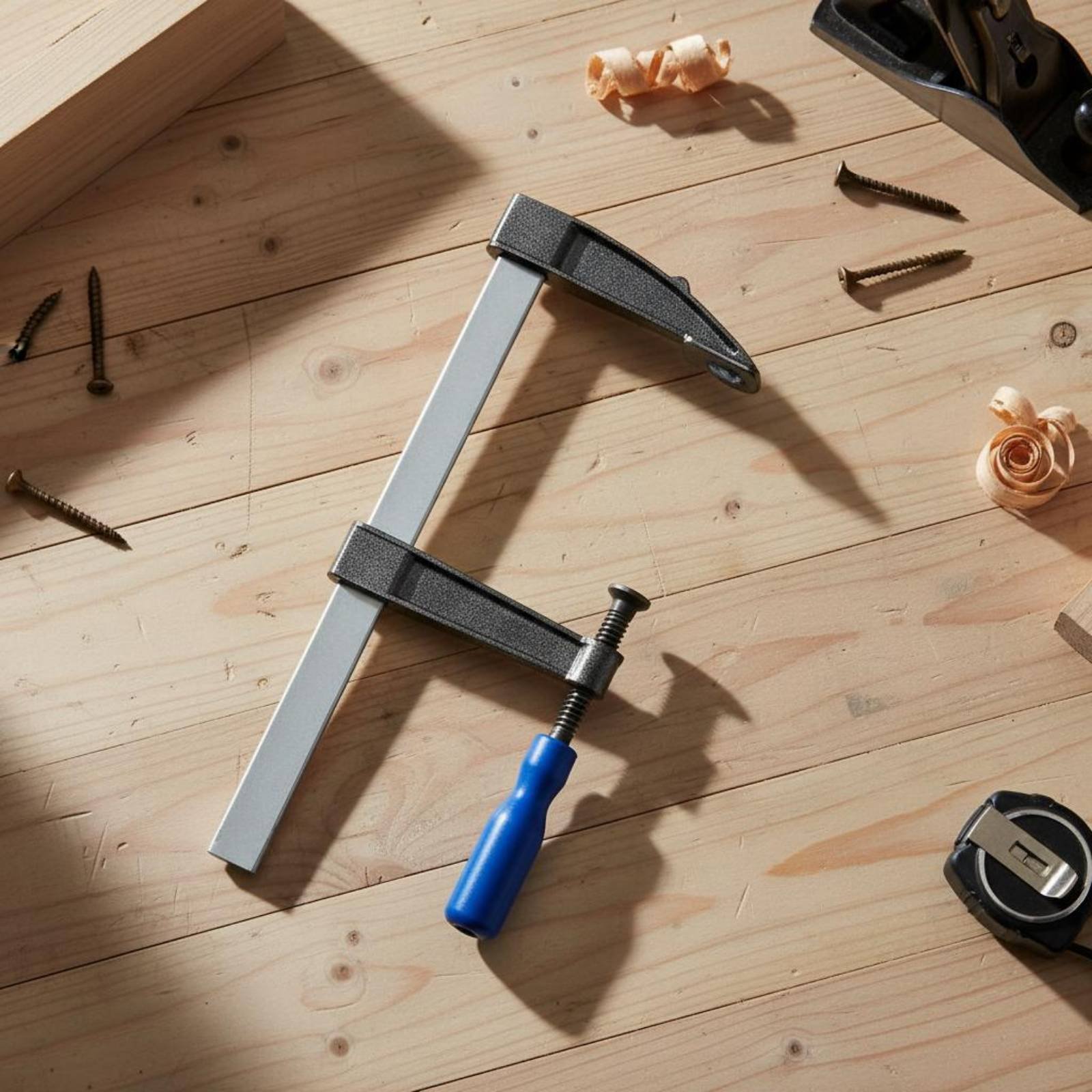 F-Clamp Effortless Adjustment  - Woodworking Garage avaliação e preço