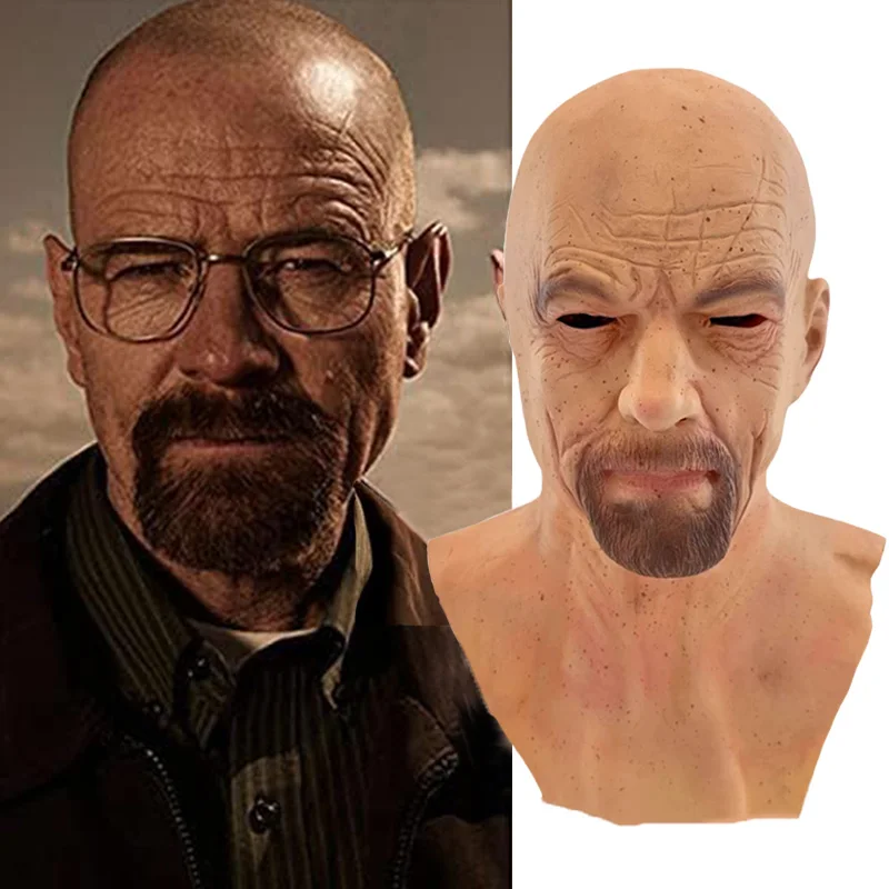 Halloween Realistic Old Man La - Woodworking Mask avaliação e preço
