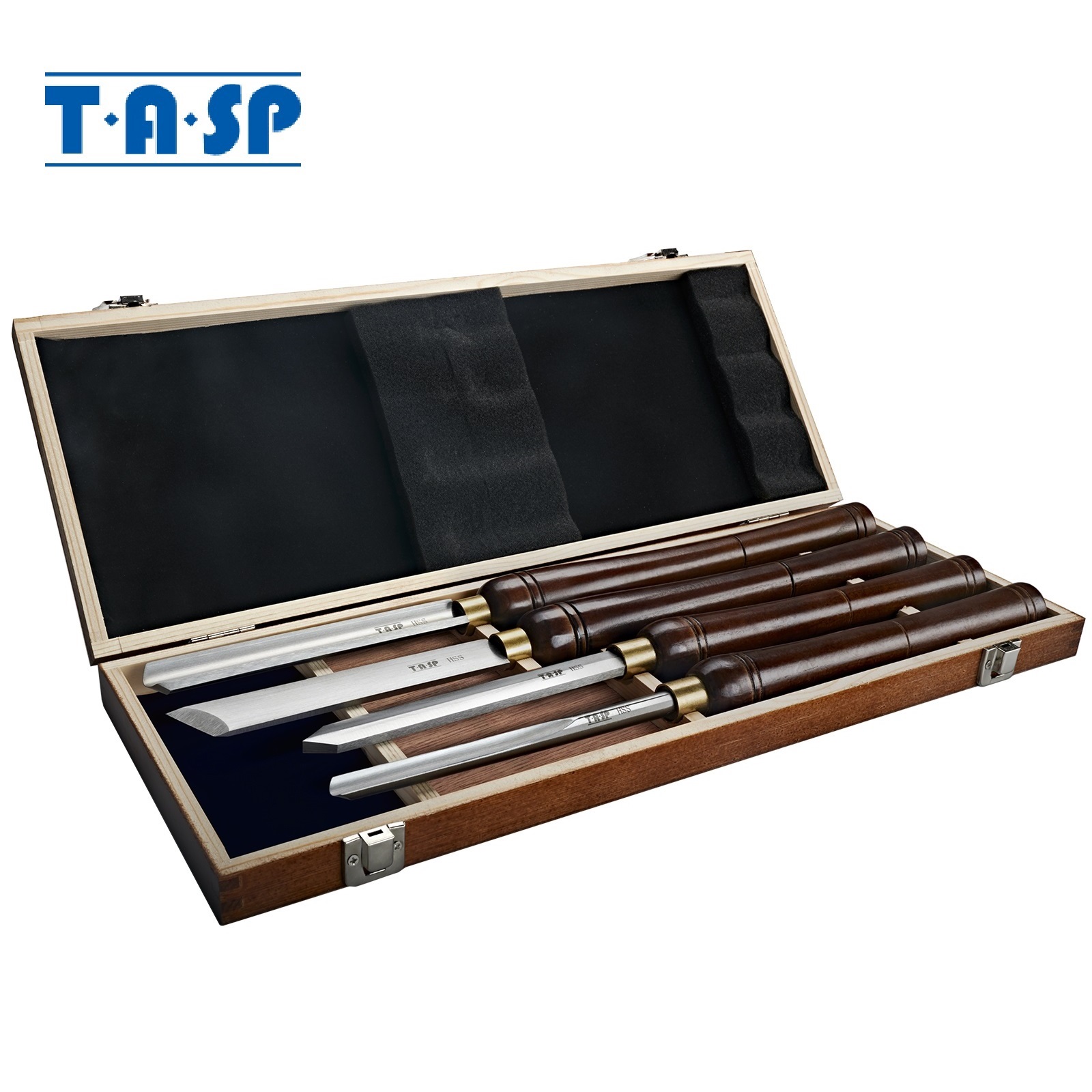 TASP 4pcs HSS Wood Turning Chi - Skew Chisel Wood avaliação e preço