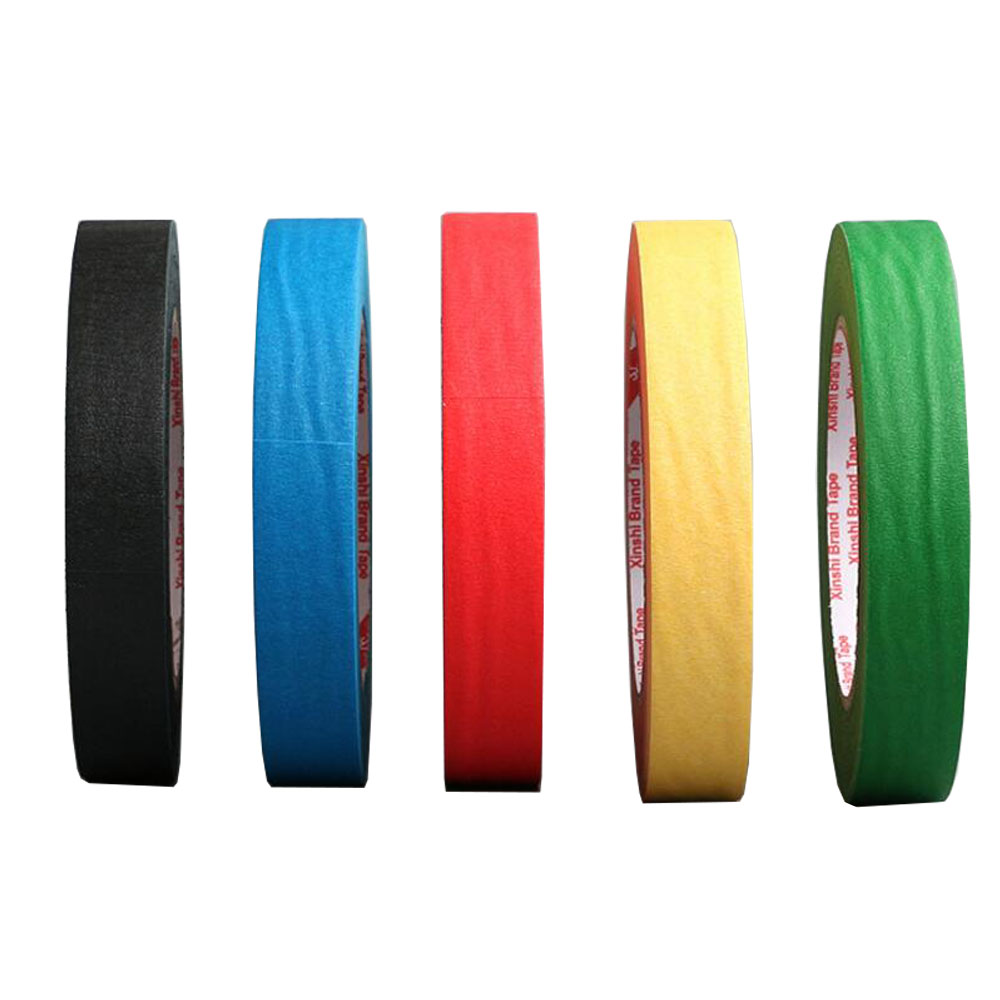 20M Colorful Paper Tape Red Bl - Woodworking Mask avaliação e preço