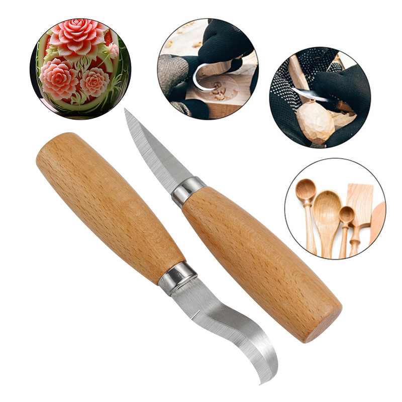 Stainless Iron Carving Knife B - Woodworking Ideas avaliação e preço