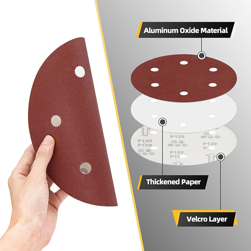 9 Inch 6 Holes 225 MM Wall San - Woodworking Wallpaper avaliação e preço