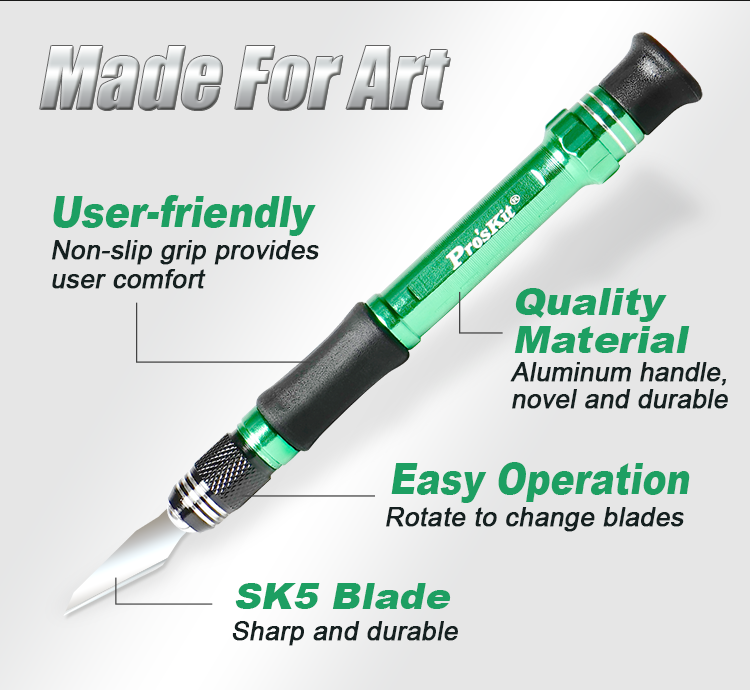 Pro'skit PD-398 handmade art c - Woodworking Marking Knife avaliação e preço