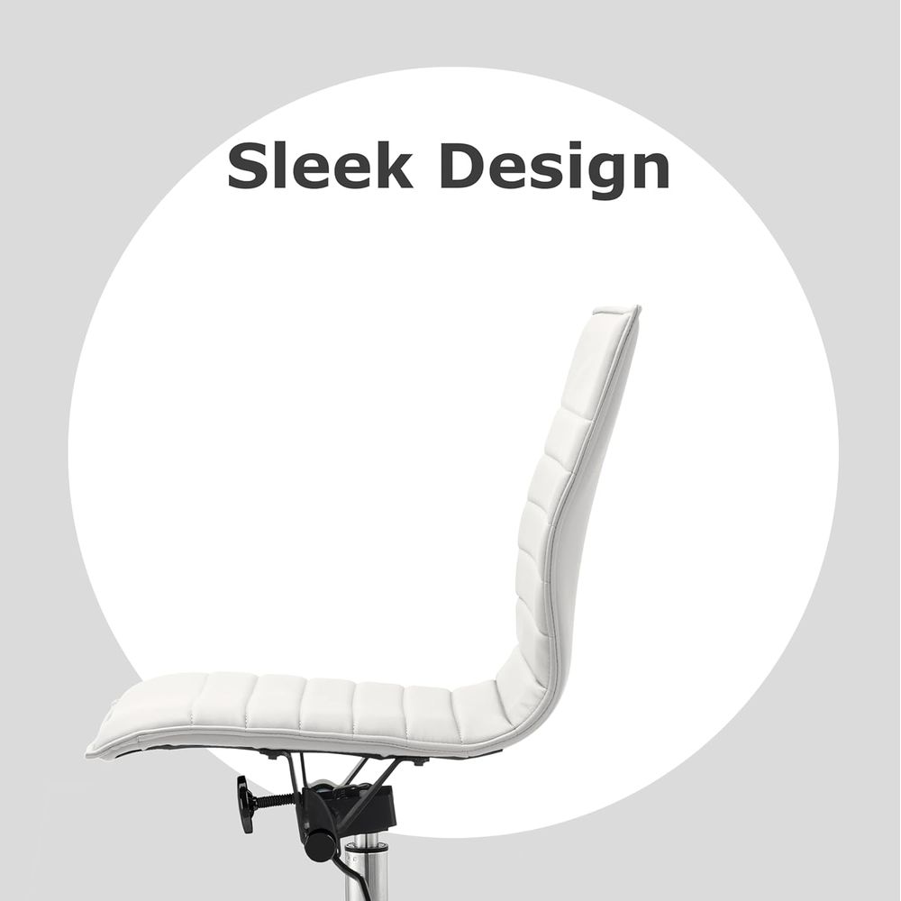 Padded PU Leather Desk Chair w - Woodworking Desk Chair avaliação e preço