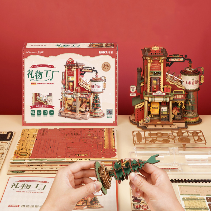 Dream Gift Factory 3D Wooden P - Woodworking Kits For Kids avaliação e preço