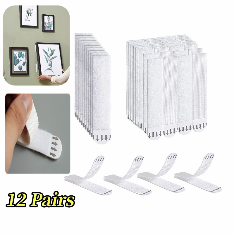 12 Pairs Tapes for Hanging Pai - Woodworking Mask avaliação e preço