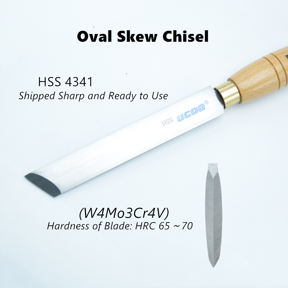 UCDO HSS 26mm Woodturning Big  - Skew Chisel Wood avaliação e preço