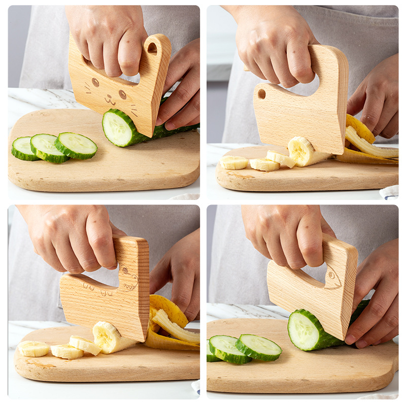 Wooden Kids Knife for Cooking  - Woodworking Kits For Kids avaliação e preço