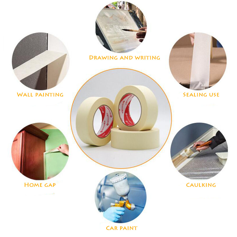 5PCS 20M Low Viscosity White M - Woodworking Mask avaliação e preço
