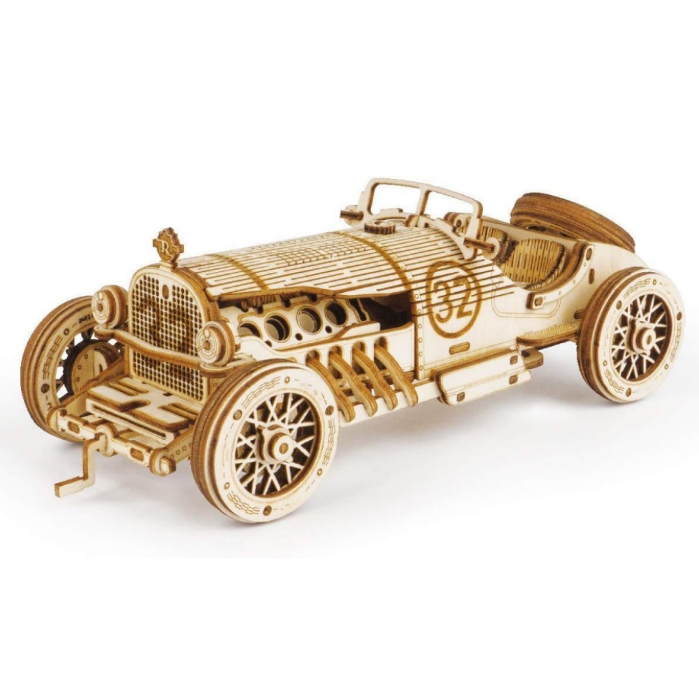 Robotime Classic Car 3D Wooden - Woodworking Kits For Kids avaliação e preço