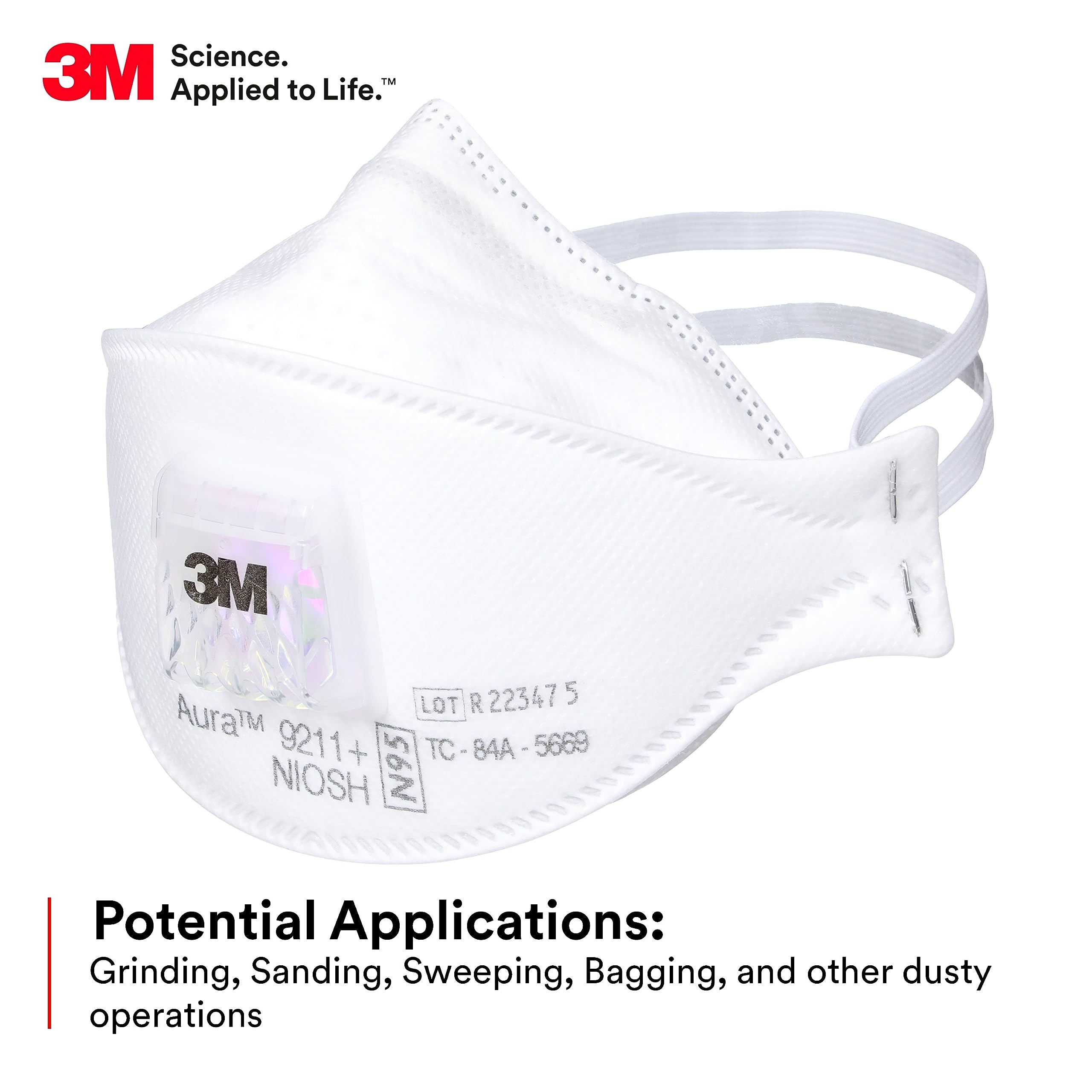 3M Aura 9211+ Particulate Resp - Woodworking Mask avaliação e preço