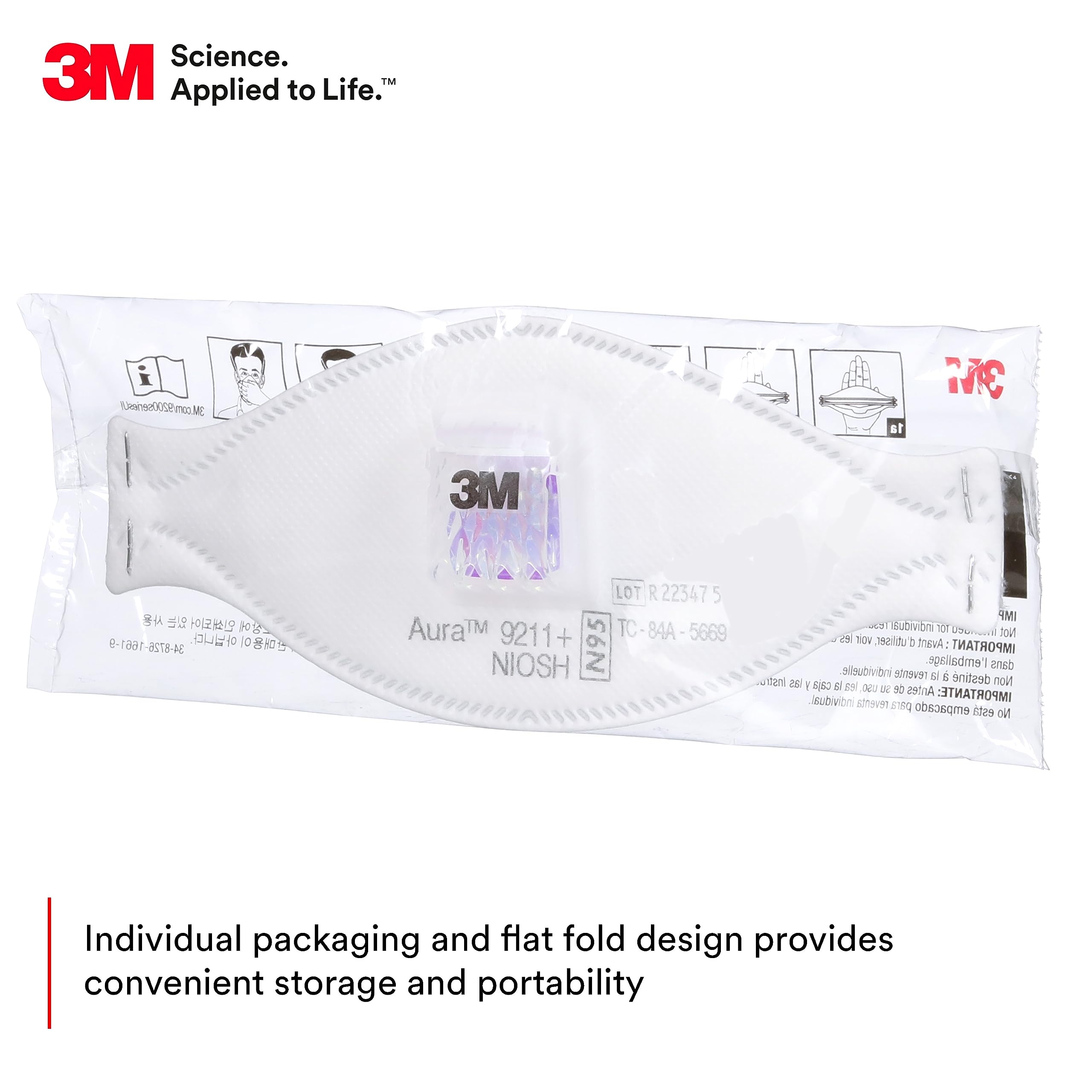 3M Aura 9211+ Particulate Resp - Woodworking Mask avaliação e preço