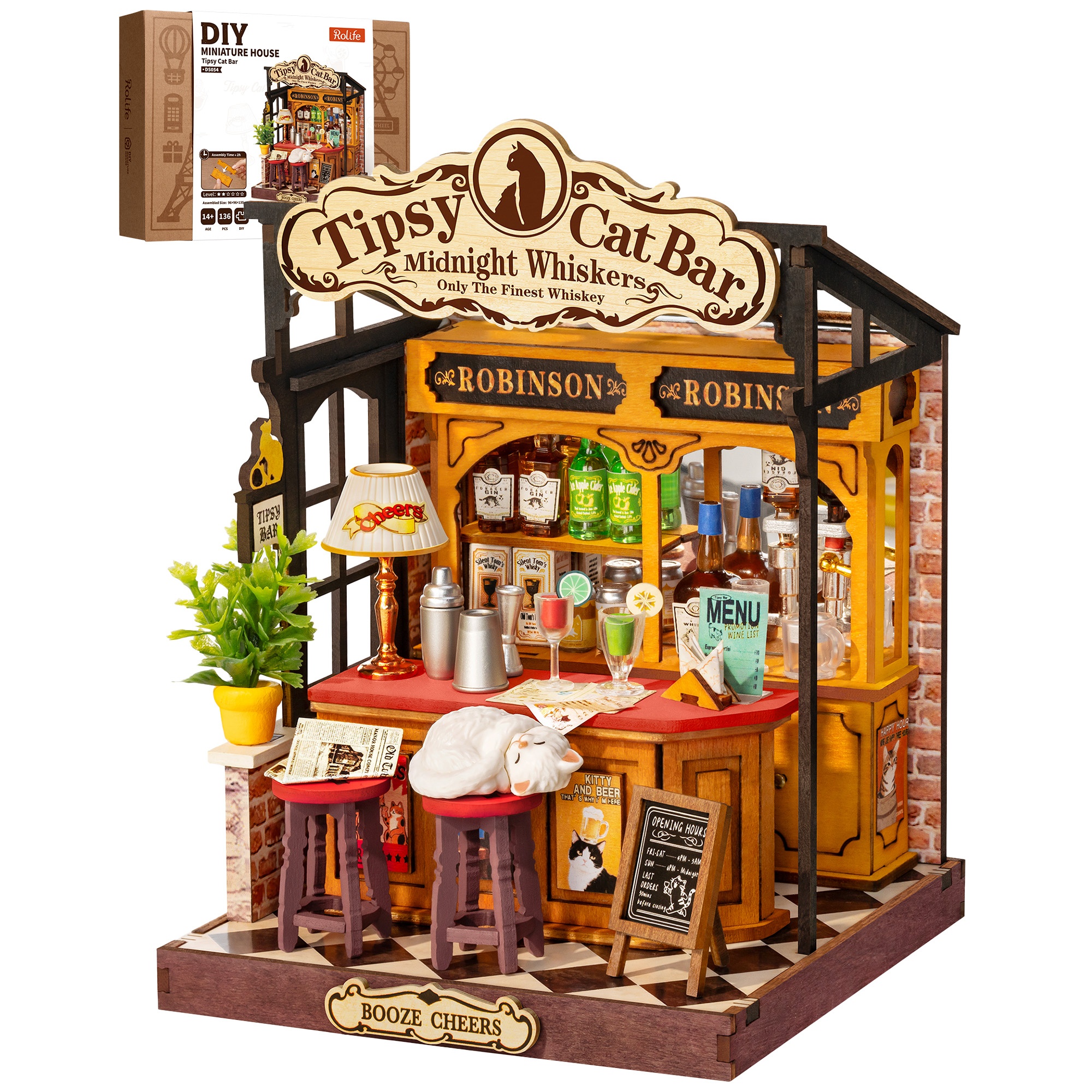 Rolife DIY Miniature House Kit - Woodworking Kits For Kids avaliação e preço
