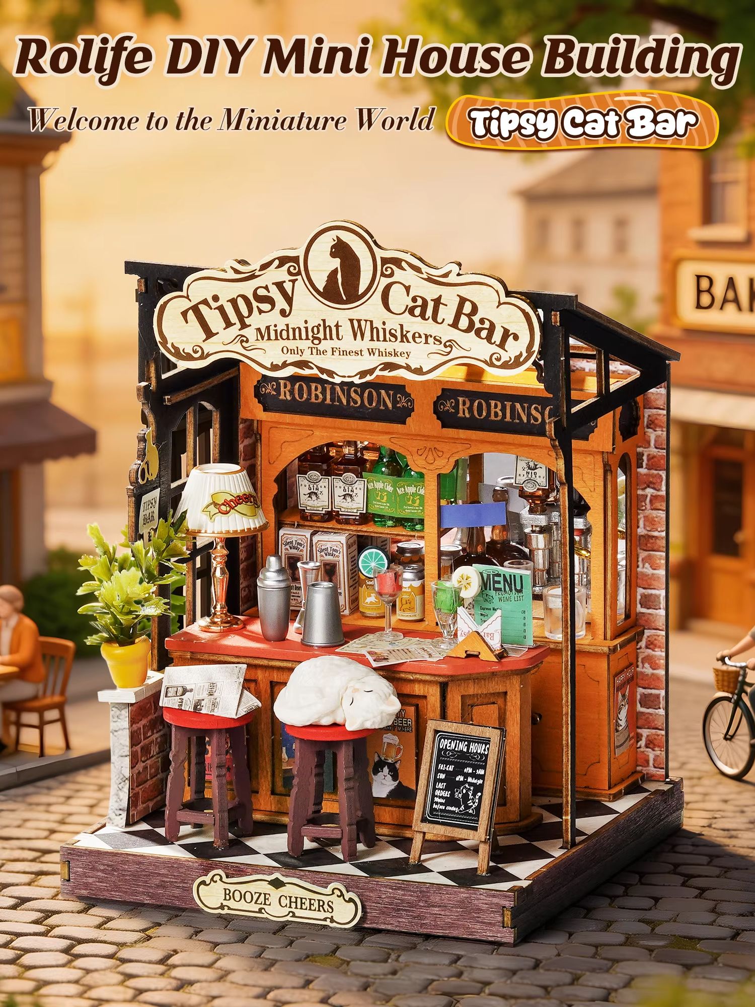 Rolife DIY Miniature House Kit - Woodworking Kits For Kids avaliação e preço