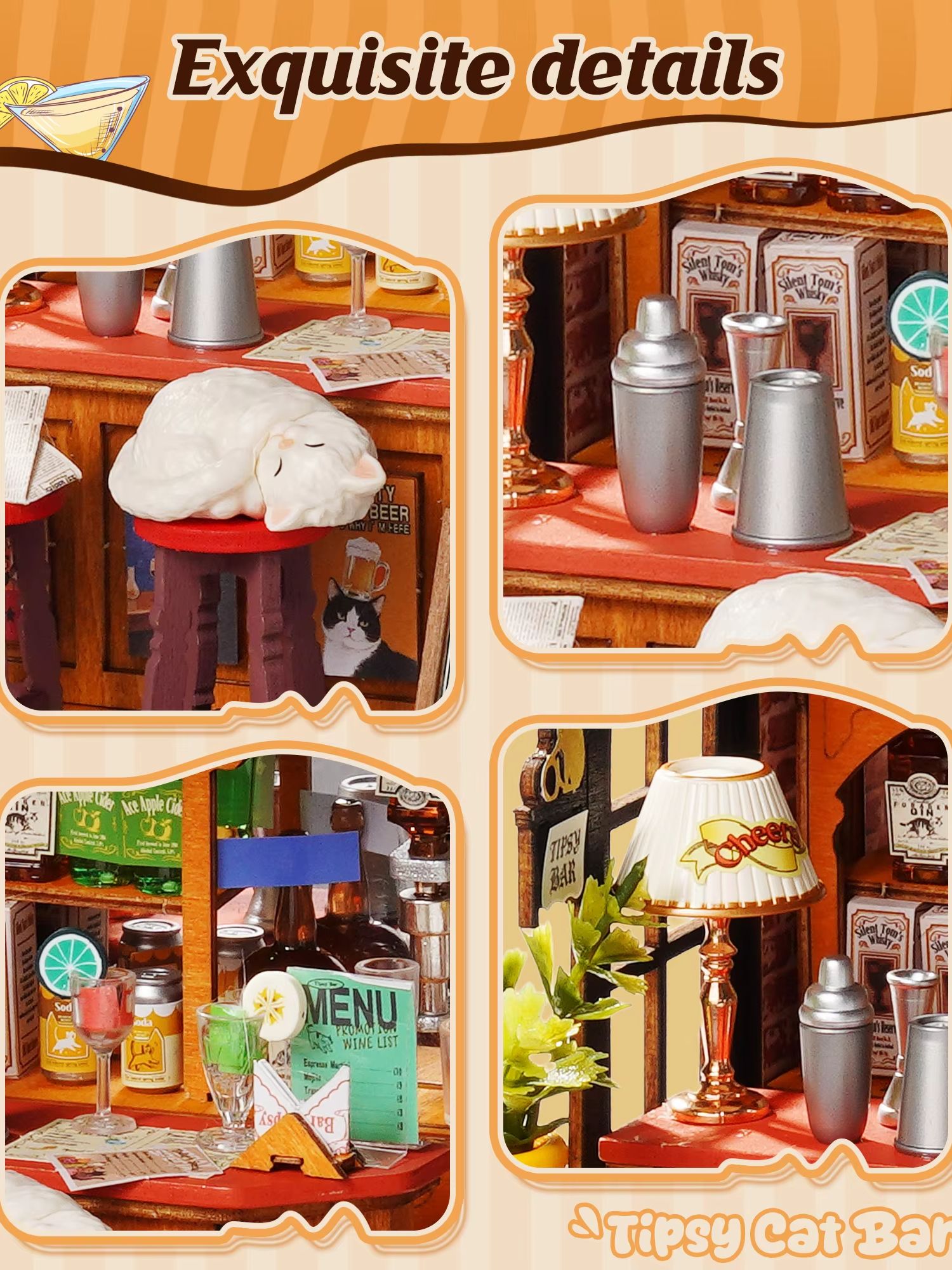 Rolife DIY Miniature House Kit - Woodworking Kits For Kids avaliação e preço