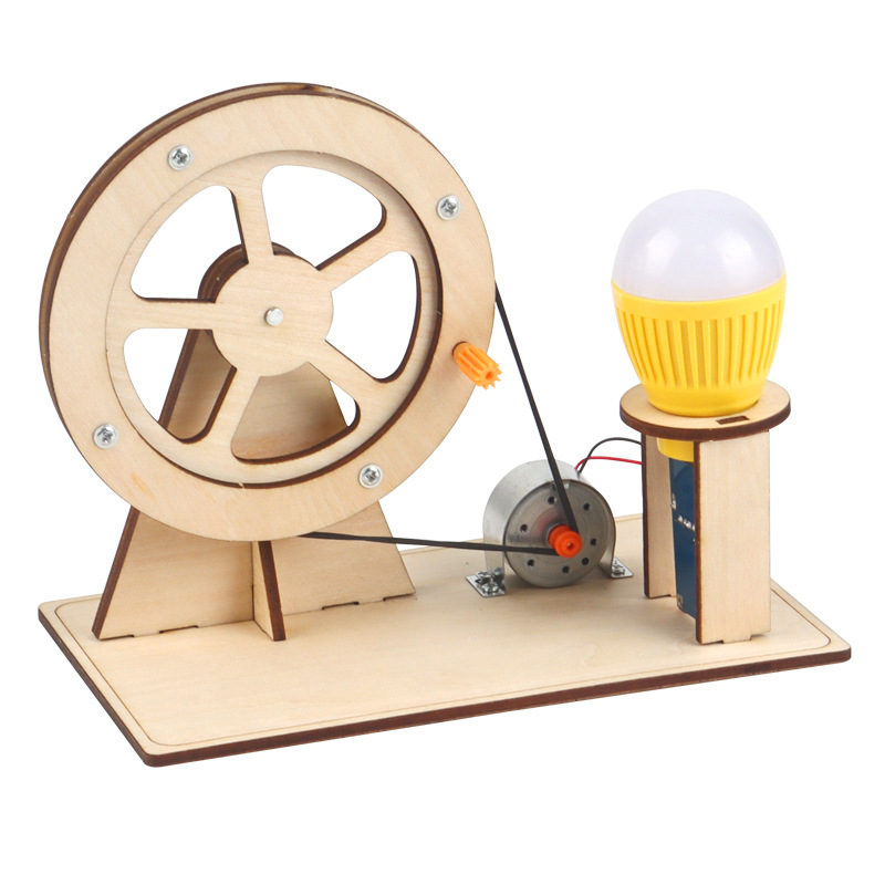 Wooden Hand Generator Kids Sci - Woodworking Kits For Kids avaliação e preço