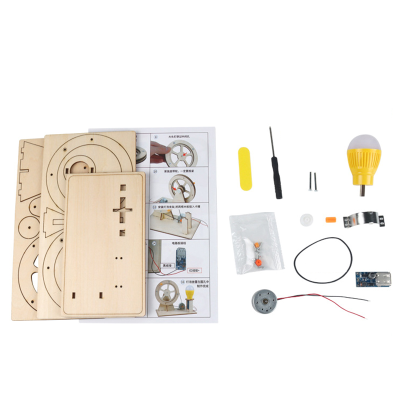 Wooden Hand Generator Kids Sci - Woodworking Kits For Kids avaliação e preço