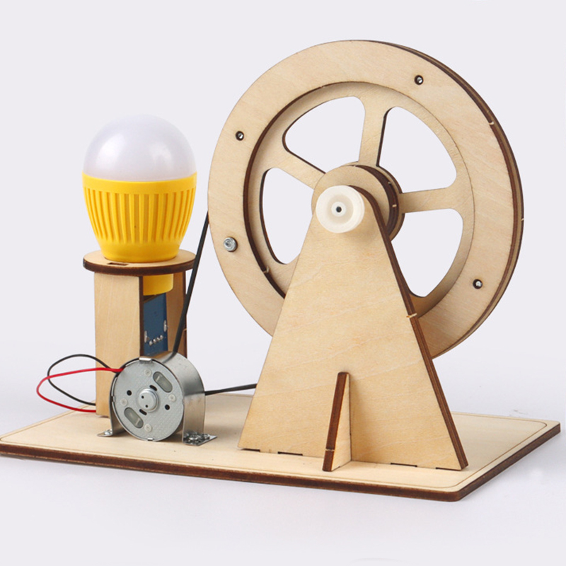 Wooden Hand Generator Kids Sci - Woodworking Kits For Kids avaliação e preço