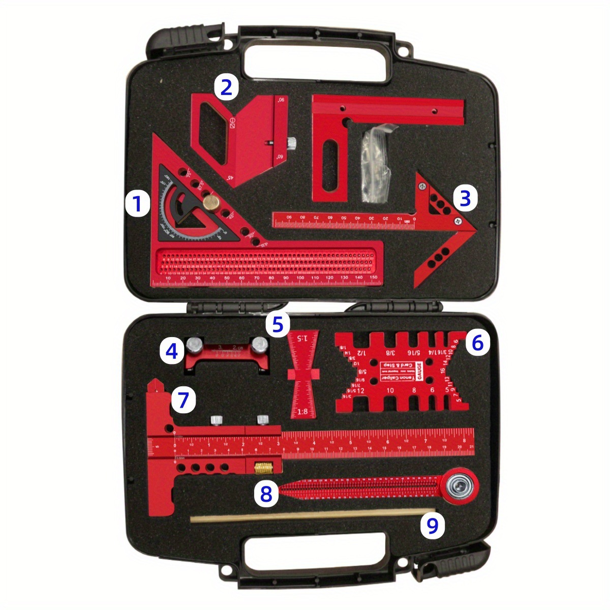 10-Piece Carpentry Measuring T - Woodworking Plans Free avaliação e preço