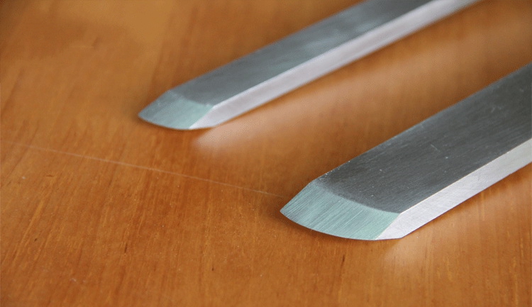 Curved oblique knife Woodworki - Woodworking Marking Knife avaliação e preço