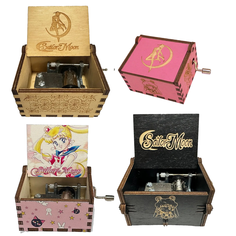 Sailor Mooned Theme Music Box  - Woodworking Ideas avaliação e preço