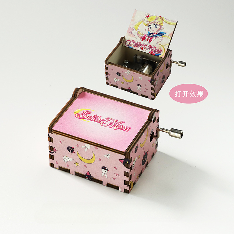 Sailor Mooned Theme Music Box  - Woodworking Ideas avaliação e preço