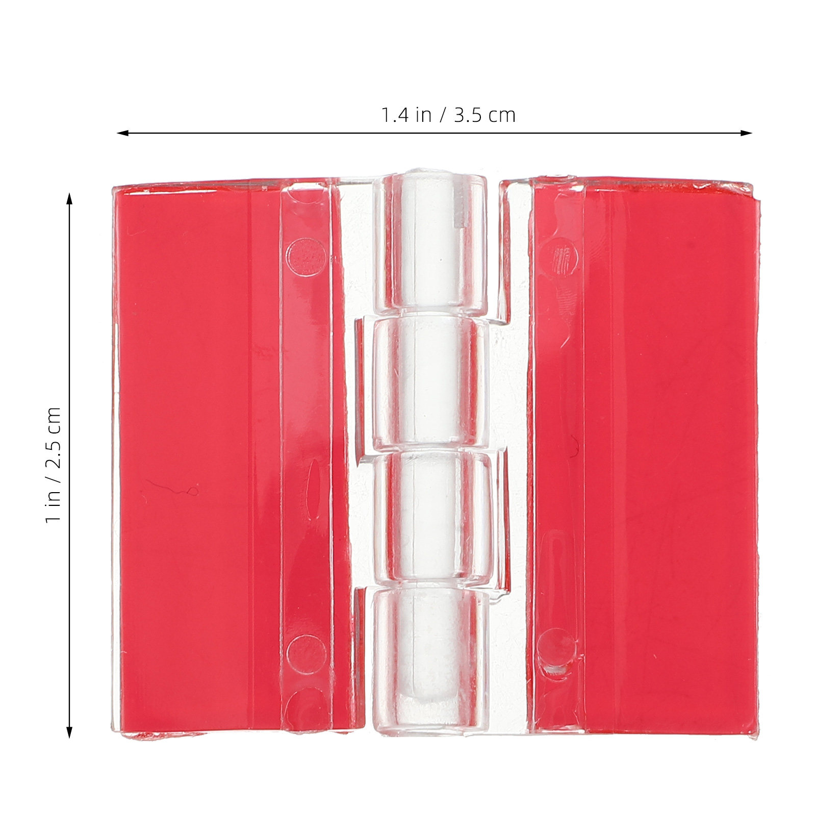 4Pcs Clear Plastic Hinges Self - Woodworking Easy Projects avaliação e preço