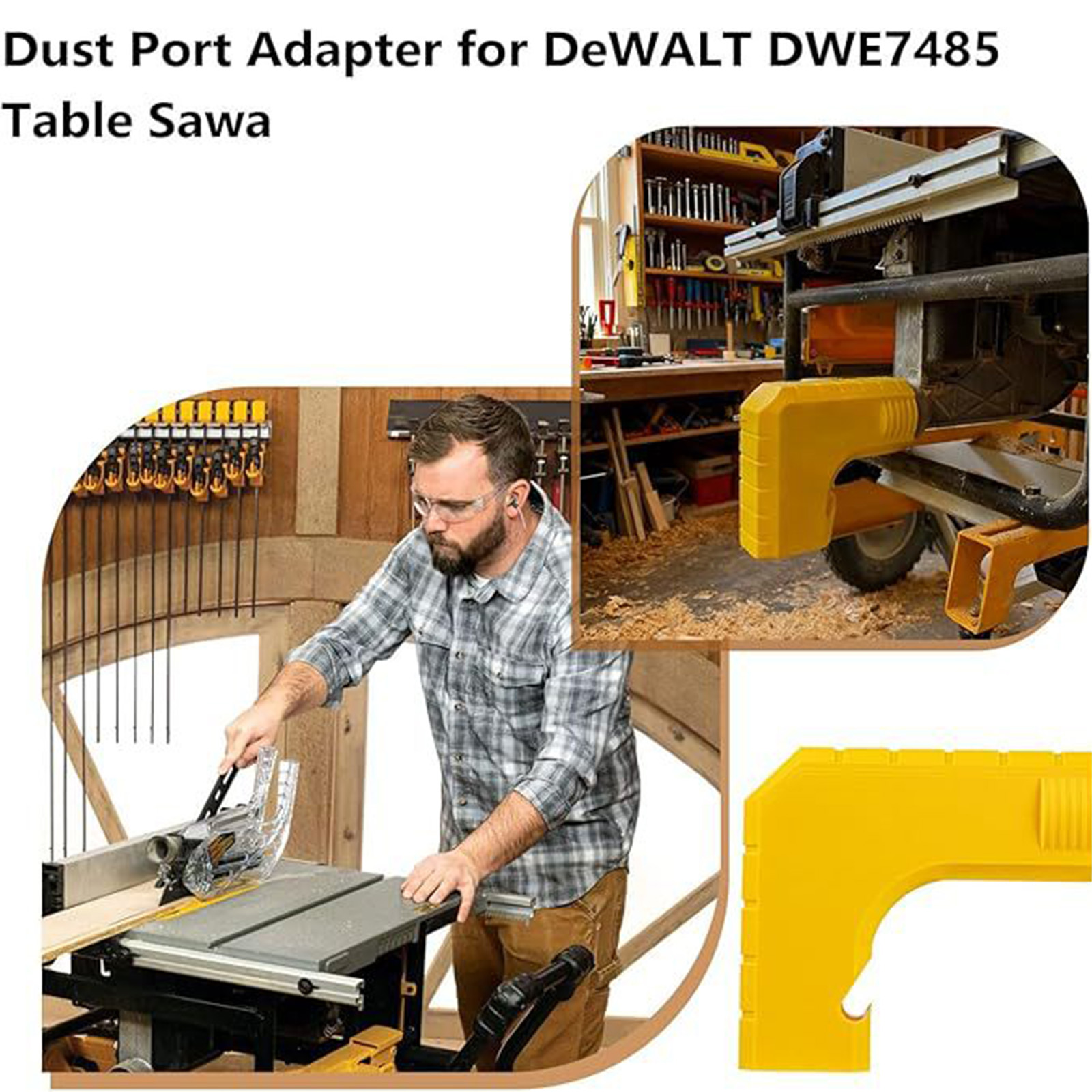 Dust Collection Adapter Compat - Woodworking Garage avaliação e preço
